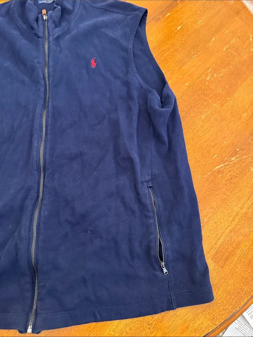 Polo Ralph Lauren sleeveless navy